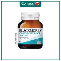 BLACKMORES FISH OIL 1000MG CAPSULE 30S