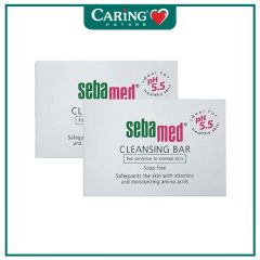 SEBAMED CLEANSING BAR 150G X 2