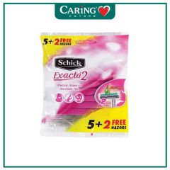 SCHICK EXACTA 2 SENSITIVE(WOMEN) 5S+2S