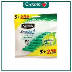 SCHICK EXACTA 2 SENSITIVE(MEN) 5S+2S