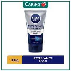 NIVEA FOR MEN EXTRA WHITE ANTI DARK SPOTS FOAM 100ML