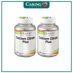 SOLARAY CALCIUM CITRATE PLUS 117S X 2