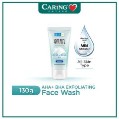 HADA LABO AHA+BHA EXFOLIATE MILD EXFOLIATING FACE WASH 130G