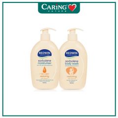 REDWIN SORBOLENE BODY WASH 500ML + MOIST LOTION WITH VIT E 500ML