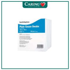 SMITH & NEPHEW PLAIN GAUZE SWAB 10CMX10CM 8PLY 100S