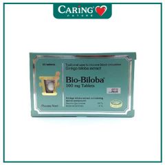 PHARMA NORD BIO-BILOBA GINKGO BILOBA EXTRACT 100MG TABLET 60S