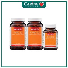 KORDELS E 400 IU VITAMIN E CAPSULE 150S X 2 + 60S