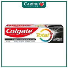 COLGATE TOOTHPASTE TOTAL CHARCOAL DEEP CLEAN 150G