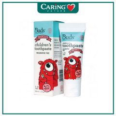 BUDS CHILDRENS TOOTHPASTE WITH XYLITOL STRAWBERRY 50ML