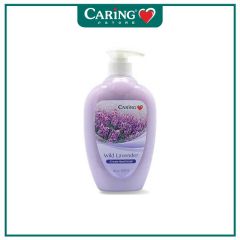 CARING FLORAL CREAM HAND WASH WILD LAVENDAR 500ML