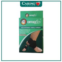 LPM ORTHOFLEX 568 ADJUSTABLE ANKLE WRAP (DUAL STRAP) - FREE SIZE