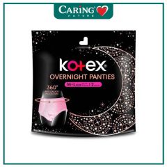 KOTEX OVERNIGHT PANTIES M/L 2S