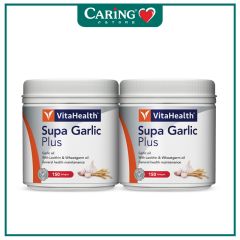 VITAHEALTH SUPA GARLIC PLUS 150SX2