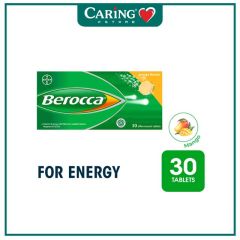 BEROCCA MANGO FLAVOUR EFFERVESCENT TABLET 30’s