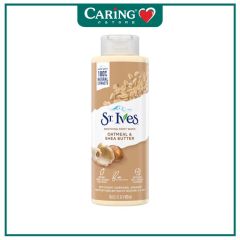 ST IVES OATMEAL & SHEA BUTTER BODY WASH 473ML