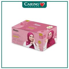 HIMAYA 4PLY PREM HIJAB RED VELVET 50S