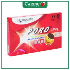 YSP PORO SUPPOSITORY 250MG 10SX10