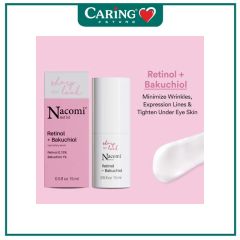 NACOMI NEXT LEVEL RETINOL+BAKUCHIOL EYE CONTOUR SERUM 15ML