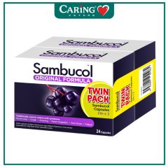 SAMBUCOL ORIGINAL BLACK ELDERBERRY CAPSULE 24SX2