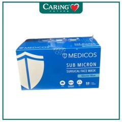 [Adult] MEDICOS 3PLY MASK GLACIER BLUE 50S